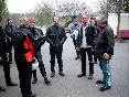 Treffen auf dem Parkplatz